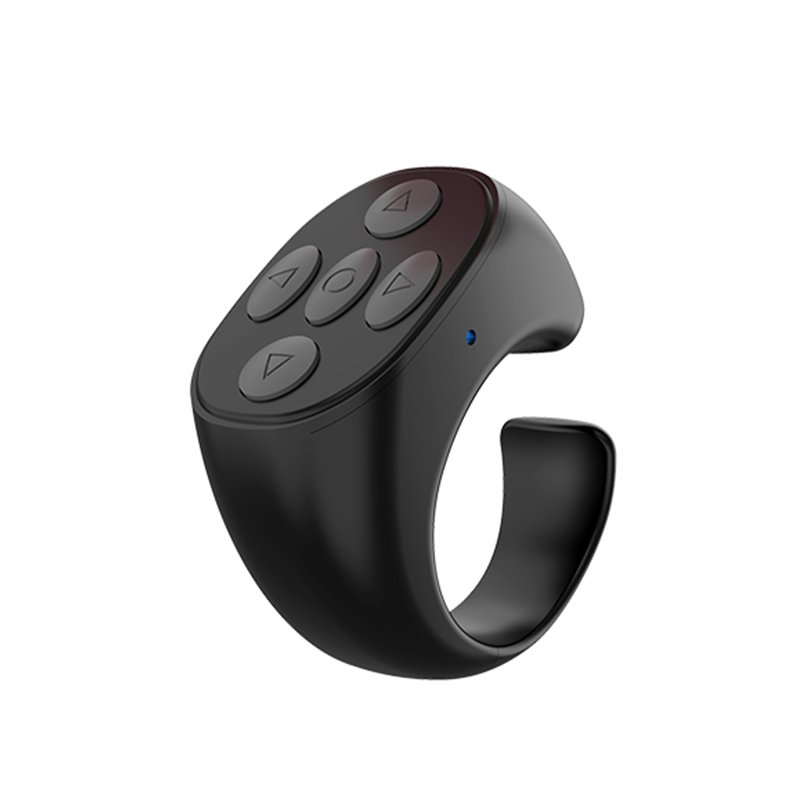 TikTok Scrolling Ring Remote Control Page Turner Bluetooth Phone Remote for Camera Selfie Video Record Music Control Ring