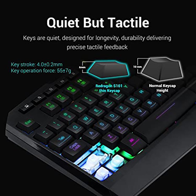 2023 Hot RGB backlit, programmable, computer-illuminated multimedia keys switch gamer Mechanical gaming keyboard