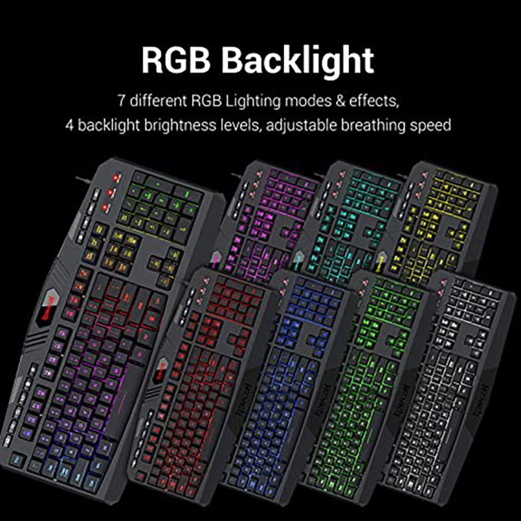 2023 Hot RGB backlit, programmable, computer-illuminated multimedia keys switch gamer Mechanical gaming keyboard