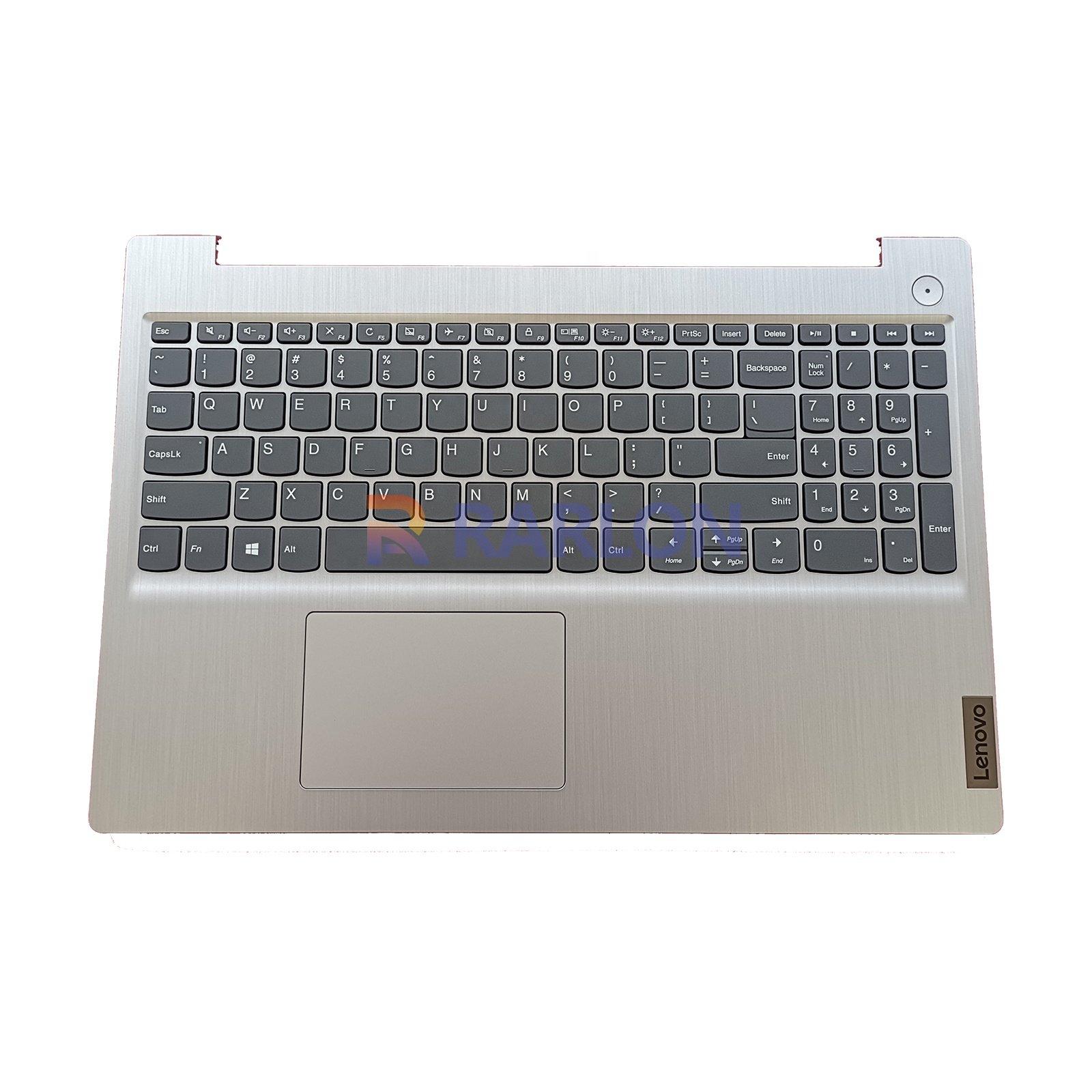 Original new for Lenovo ideapad 3 15IML05 C cover palmrest upper case with keyboard & touchpad silver 5CB1D03689