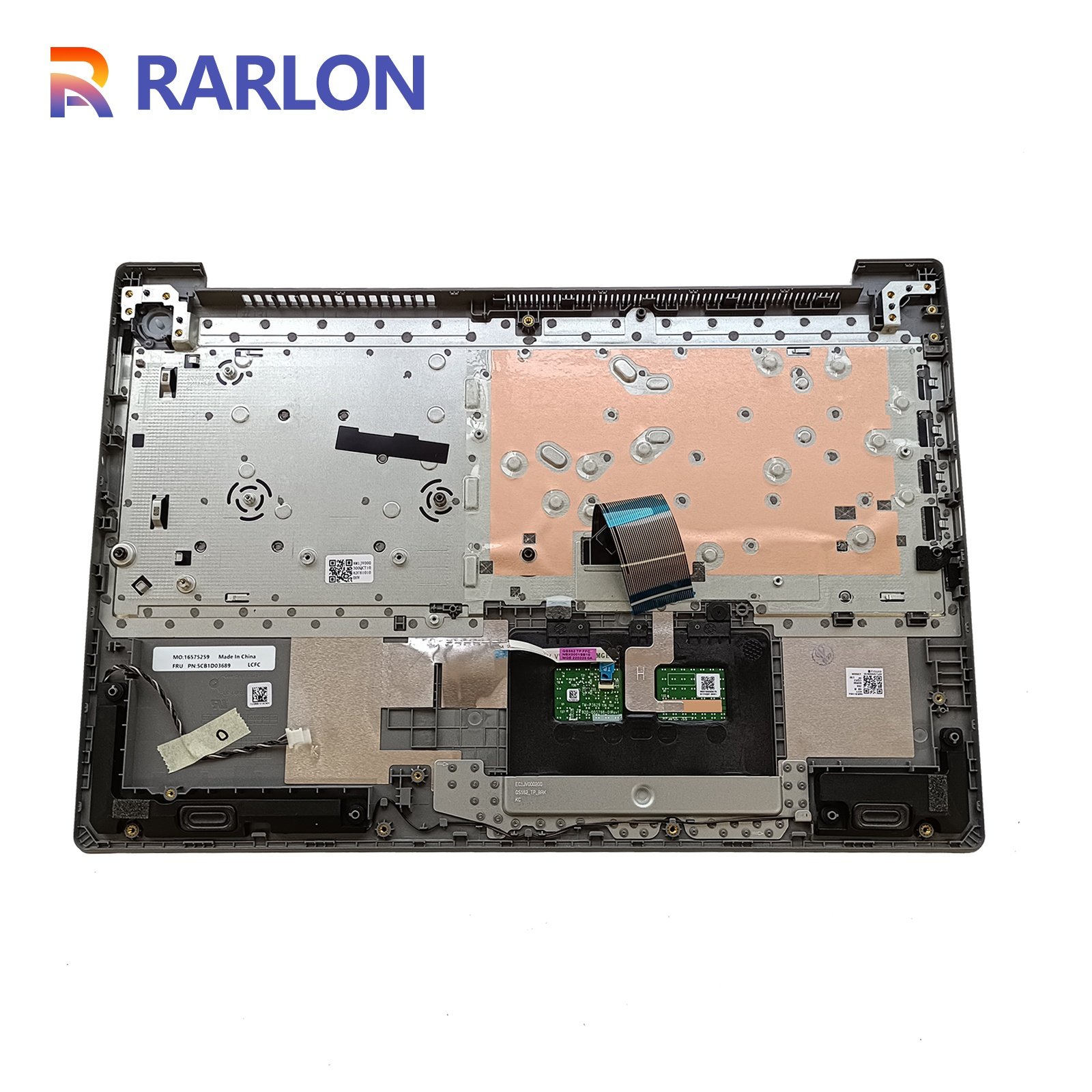 Original new for Lenovo ideapad 3 15IML05 C cover palmrest upper case with keyboard & touchpad silver 5CB1D03689