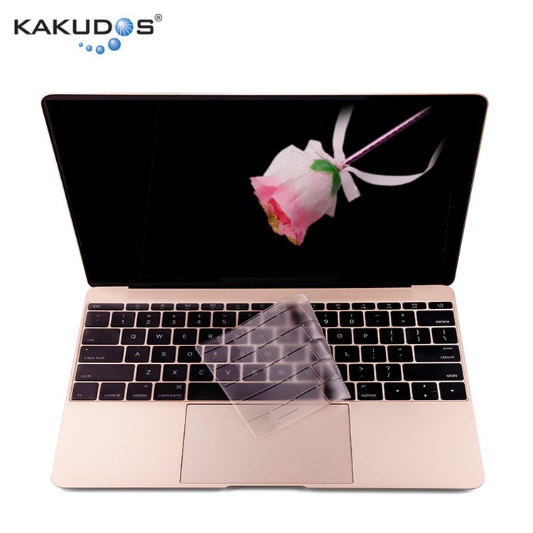 Kakudos 0.34mm 11 12 13 15 Inch Thickness Slim And Portable Waterproof Dust Tpu Keyboard Cover For Macbook Air Pro Retina