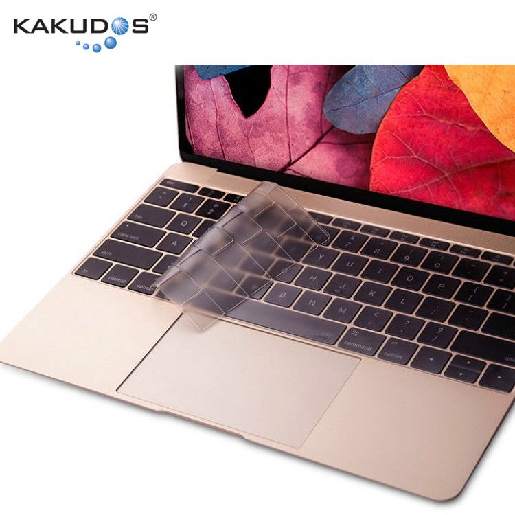 Kakudos 0.34mm 11 12 13 15 Inch Thickness Slim And Portable Waterproof Dust Tpu Keyboard Cover For Macbook Air Pro Retina