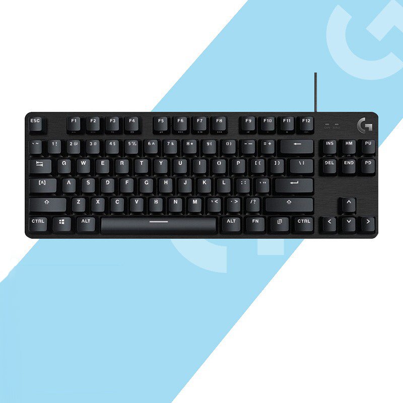 G412 TKL SE Wired Gaming Mechanical Keyboard White Light Brown Axis Metal Material Keyboard