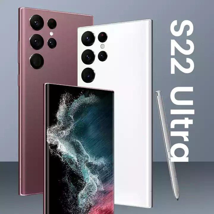 Galaxy S22 Ultra 16GB+1TB Smart Android Phone Dual SIM Dual Standby Unlocked Smartphone 6800mah 5G HD OLED Android 11