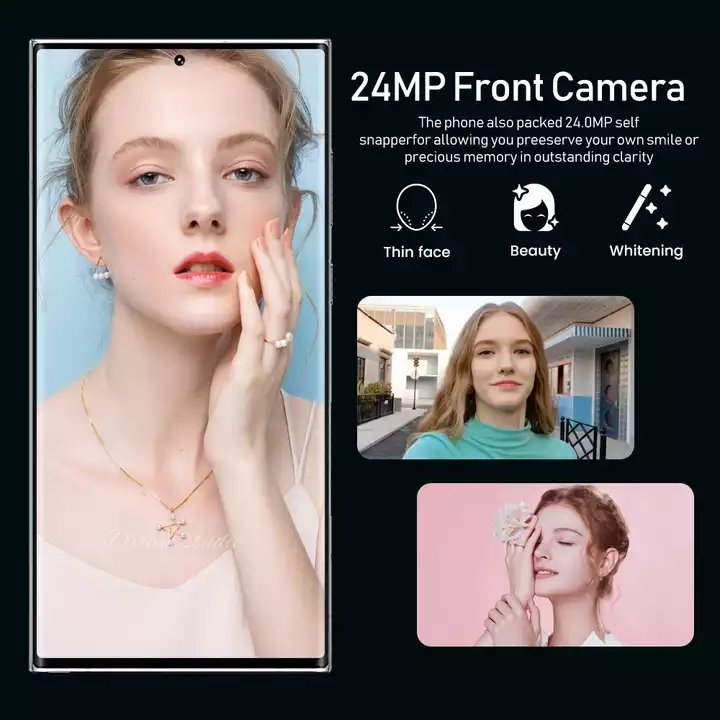 Galaxy S22 Ultra 16GB+1TB Smart Android Phone Dual SIM Dual Standby Unlocked Smartphone 6800mah 5G HD OLED Android 11