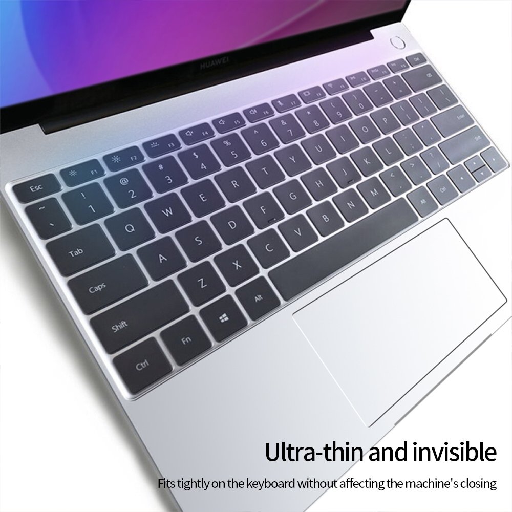 Factory ex-stock waterproof transparent protective film for Apple Macbook 11 12 13 14 15 16 clear silicone TPU keyboard cover