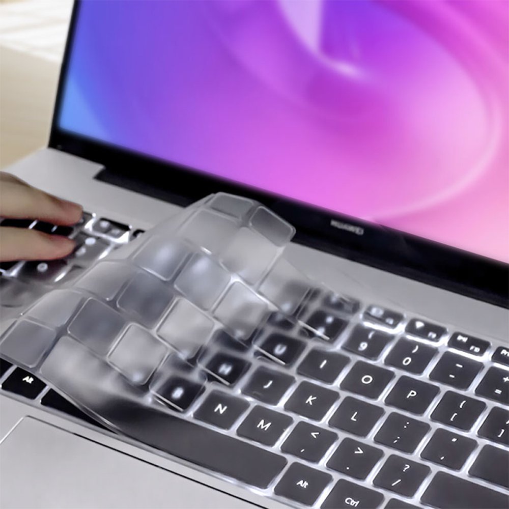 Factory ex-stock waterproof transparent protective film for Apple Macbook 11 12 13 14 15 16 clear silicone TPU keyboard cover
