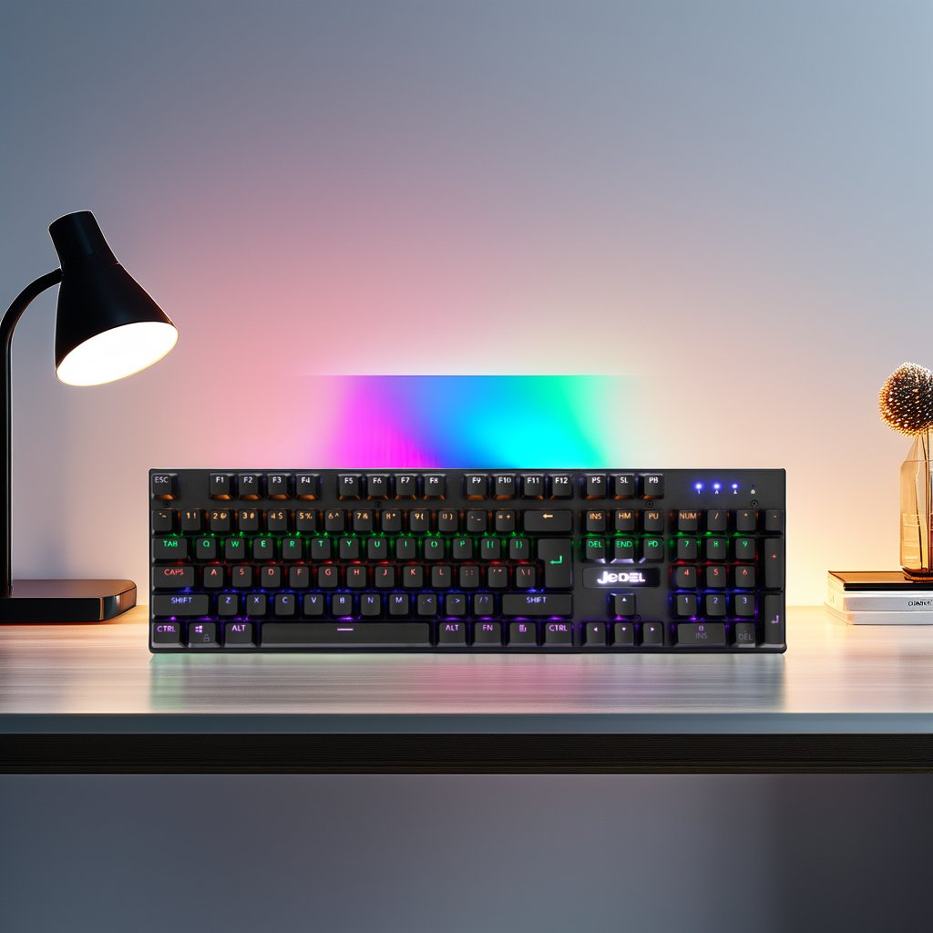 Red/Blue Switch Gamer Professional Mechan Keyboard 86 Keys RGB Backlit Custom Keyboard Gaming Mechanical Rgb Keyboard