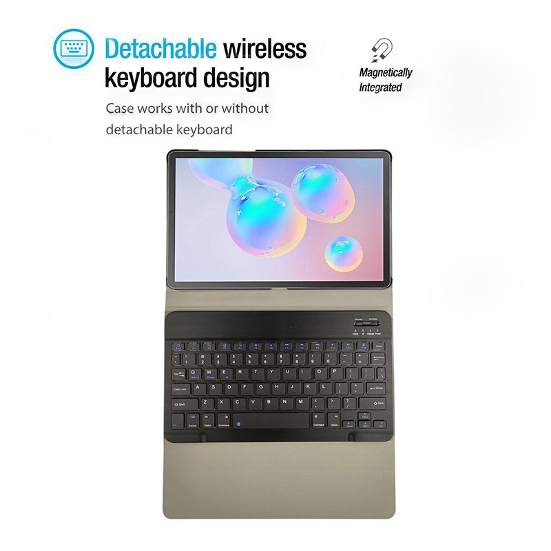Blue tooth keyboard case for 10 inch tablet case for Samsung Galaxy Tab S6 10.5 inch T860 T865 universal case