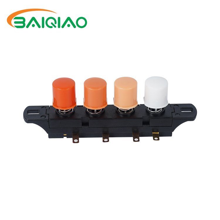 Long Working Time Kitchen Appliances Fan Parts Keyboard Type 3 Speed Electric Button Switches
