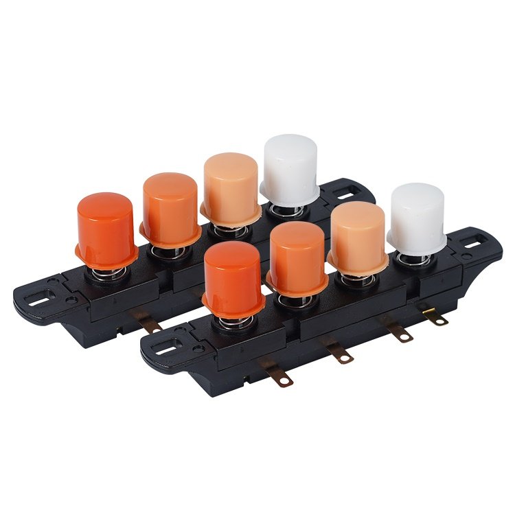 Long Working Time Kitchen Appliances Fan Parts Keyboard Type 3 Speed Electric Button Switches