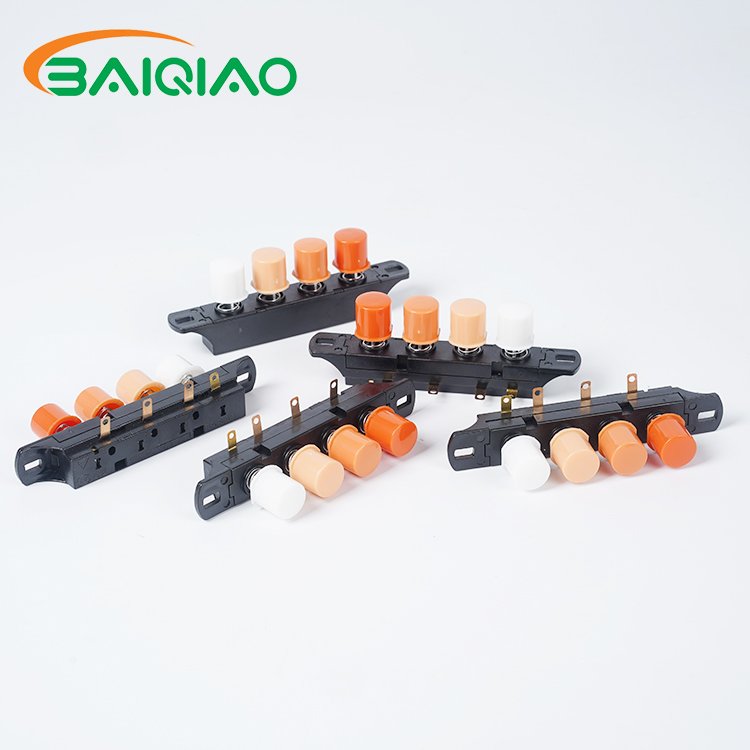 Long Working Time Kitchen Appliances Fan Parts Keyboard Type 3 Speed Electric Button Switches