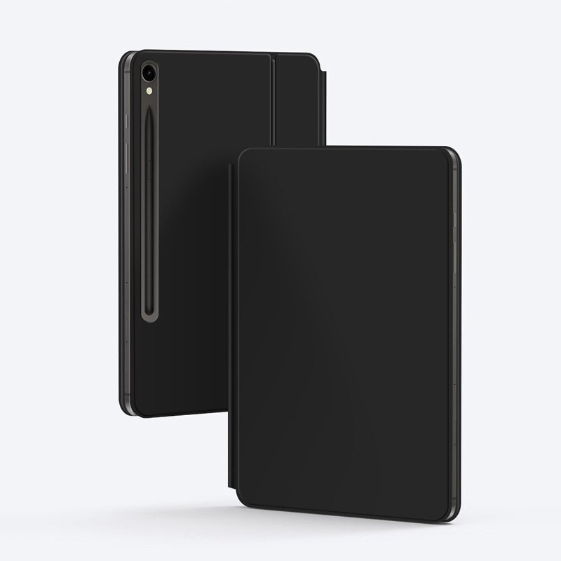 Folio Magic Keyboard for Samsung Galaxy Tab S7 S8 S9 11 inch for Tab S9 FE 10.9 Tablet Case Smart Floating Design Keyboard Cover