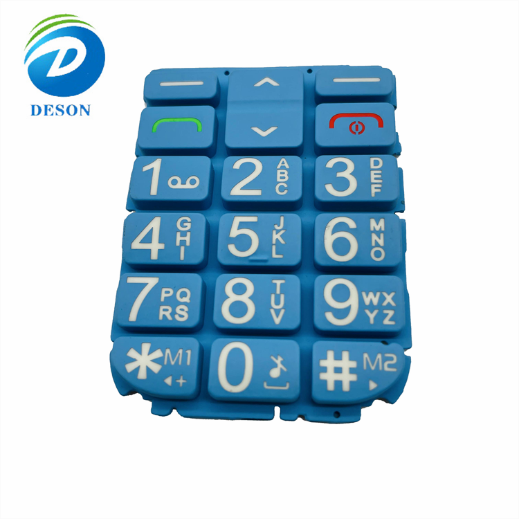 Deson graphic overlay keypad aminate overlay paper led back light membrane button switch logo sticker custom keycap covers