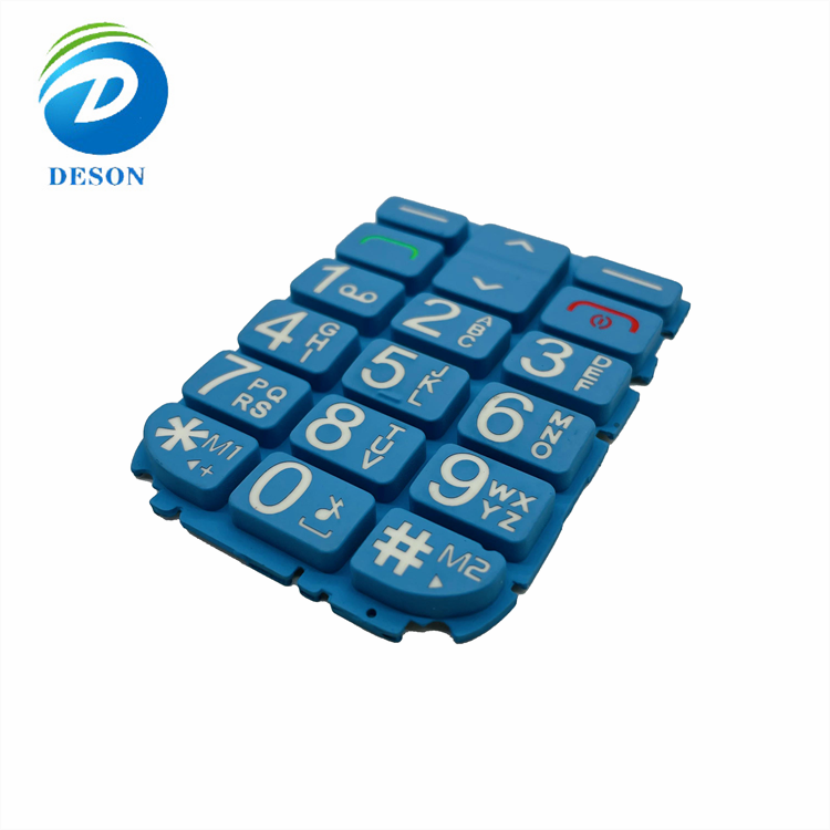 Deson graphic overlay keypad aminate overlay paper led back light membrane button switch logo sticker custom keycap covers