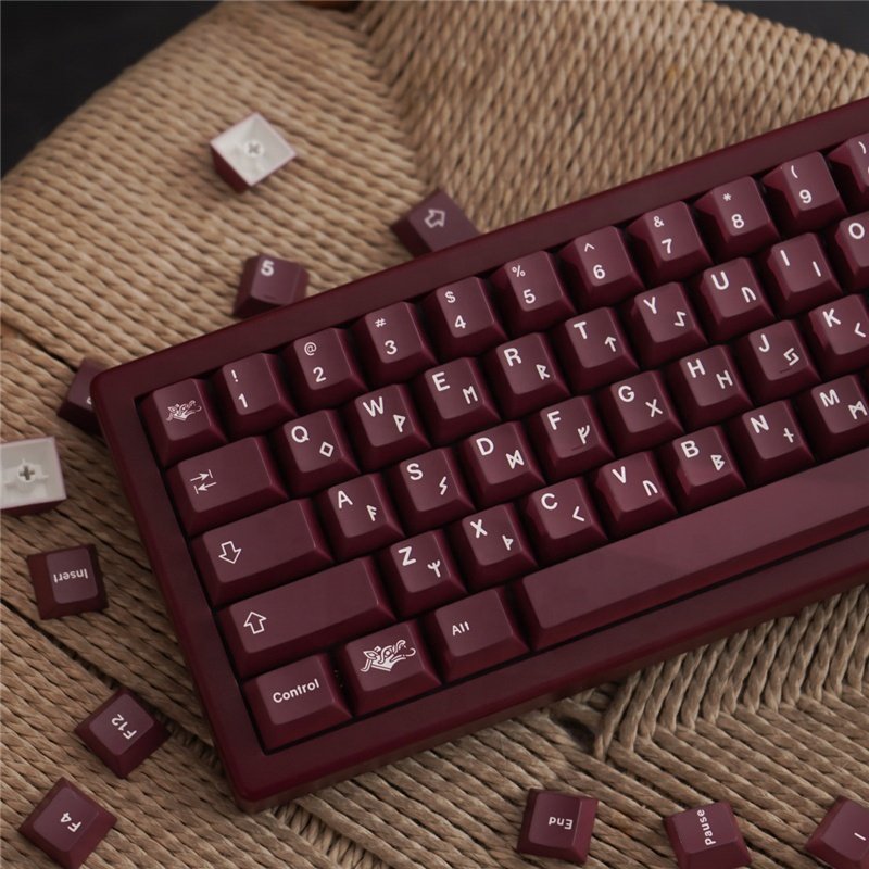 129/23 Keys GMK Blot Keycaps 5-side Dye Sublimation Cherry Profile PBT Keycap For MX Switch Mechanical Keyboard