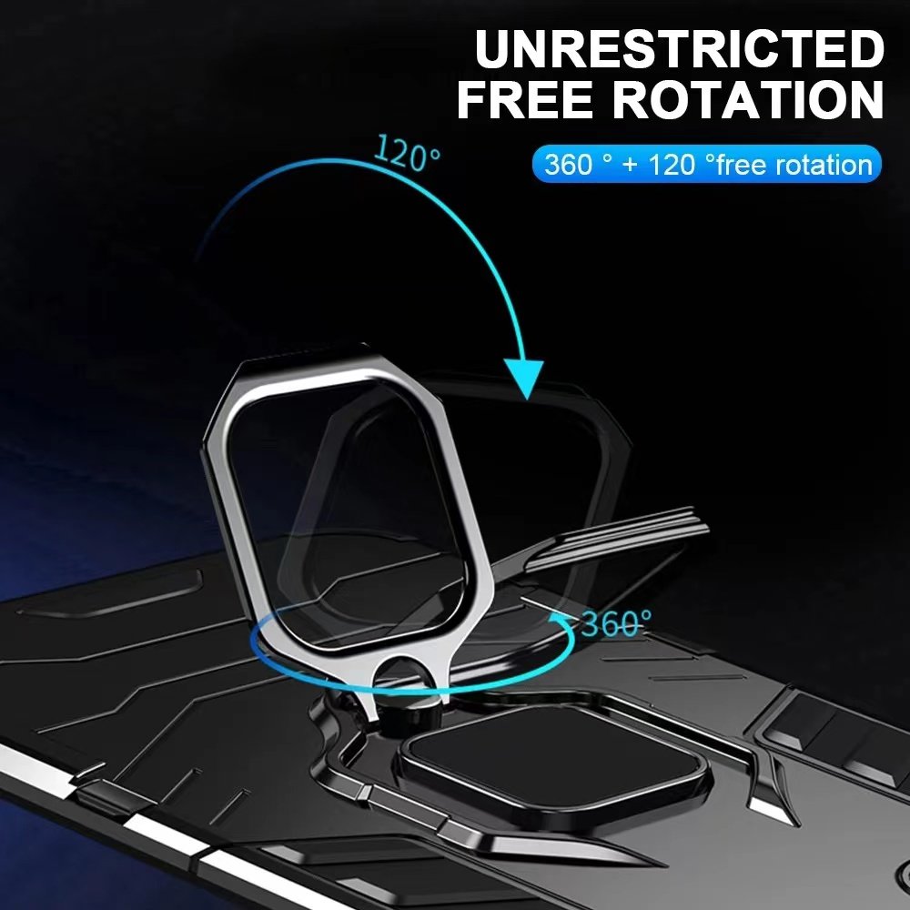 Magnet Shockproof Case For iPhone XR X Xs Pro Max Stand Holder Car Ring Phone Cover for iPhone 15 14 13 12 11 6S PLUS 7 8 plus