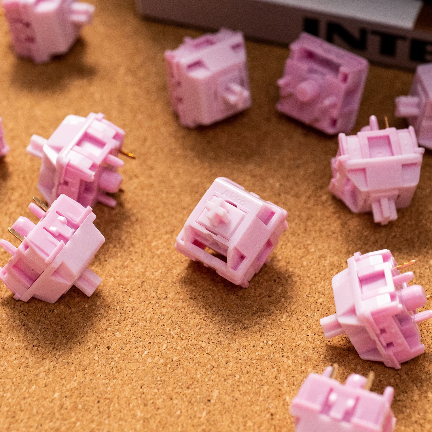 Akko Stellar Rose Switch Cherry MX Switches 5pin Low Operating Force Linear Mechanical Key Switches