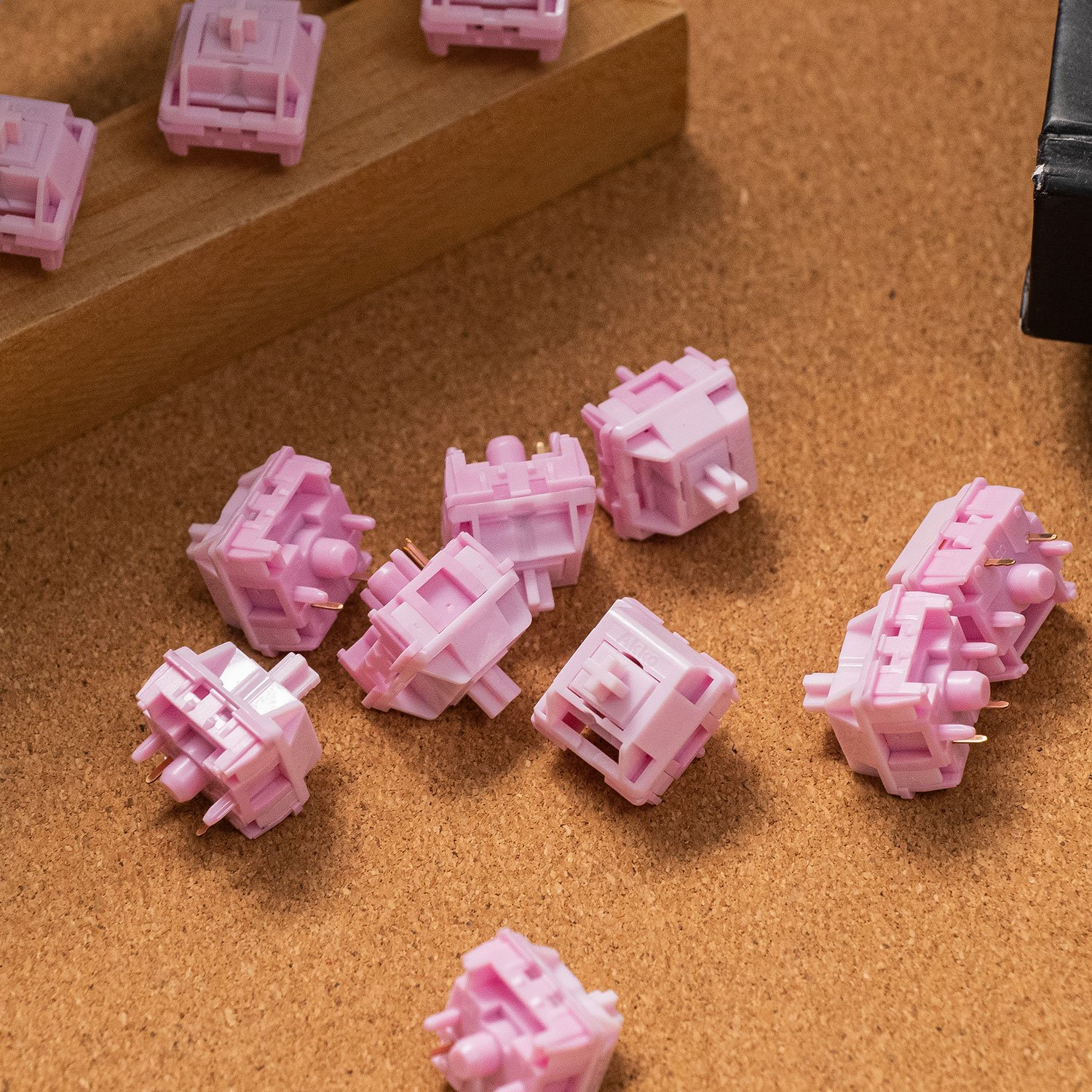 Akko Stellar Rose Switch Cherry MX Switches 5pin Low Operating Force Linear Mechanical Key Switches