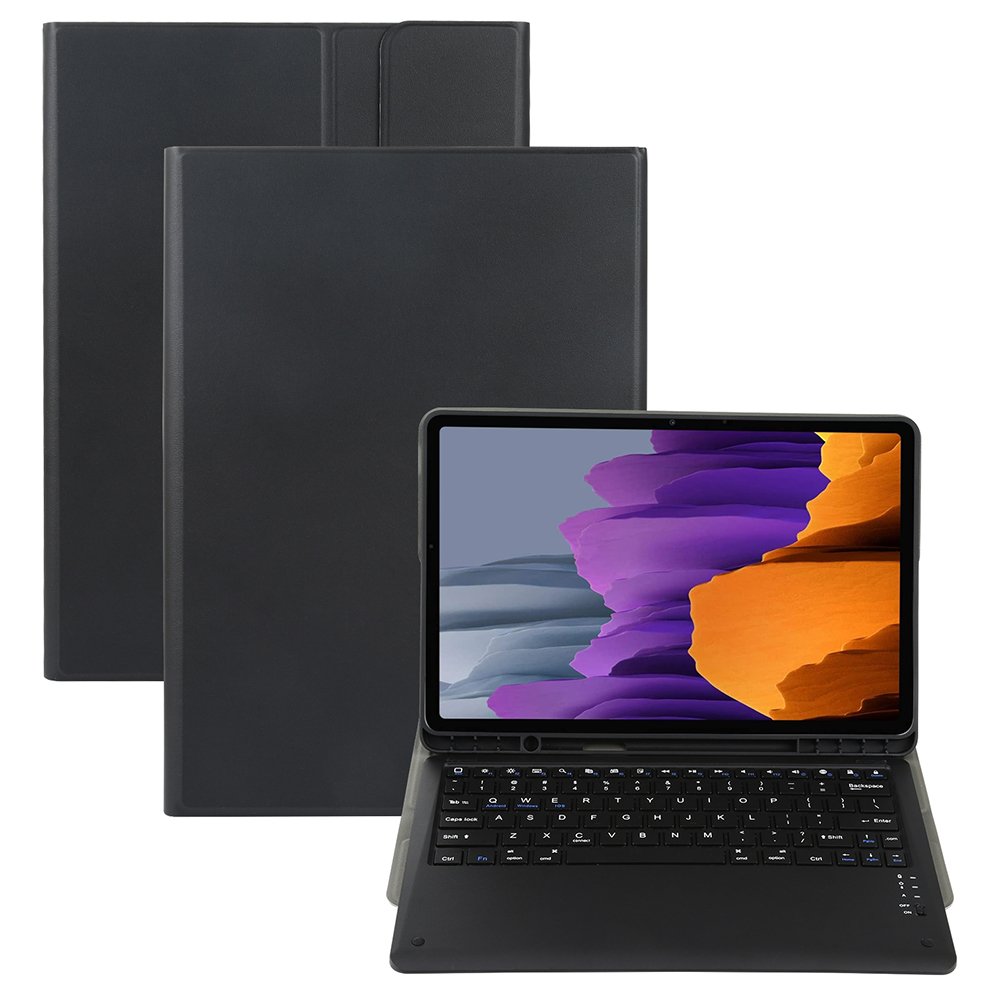 Tablet Cover Magnetic Detachable Keyboard Case Pu Leather Tablet Cover For Samsung Galaxy Tab S7 Fe 12.4 Inch T730 T736 2021