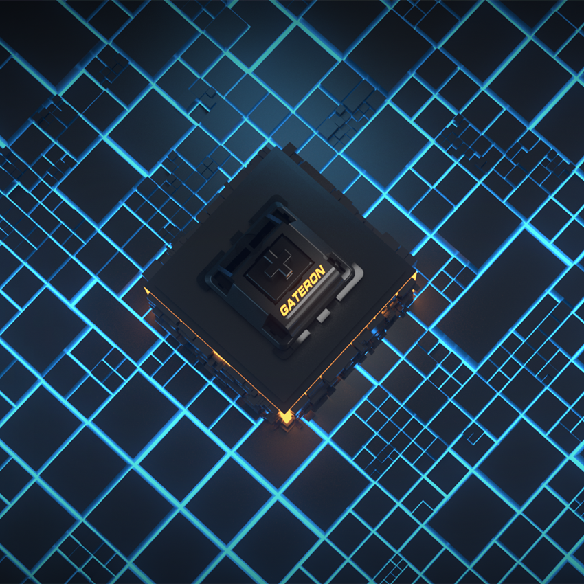 GATERON 2022 new Oil King switch Linear 55g force customized DIY 5pin Smooth mechanical keyboard switch