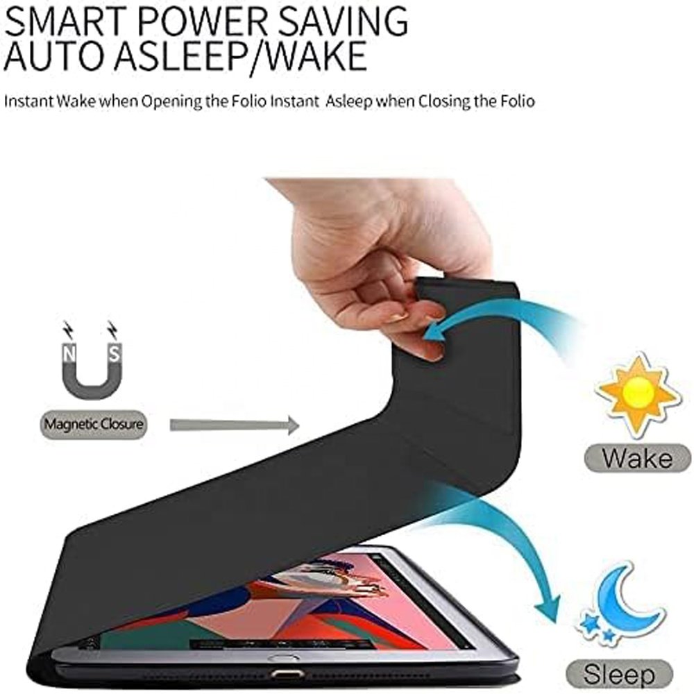 Hot Sales Custom Language Wireless Magnetic Detachable PU Leather Tablet Case For iPad Pro 11 2024 Case Keyboard