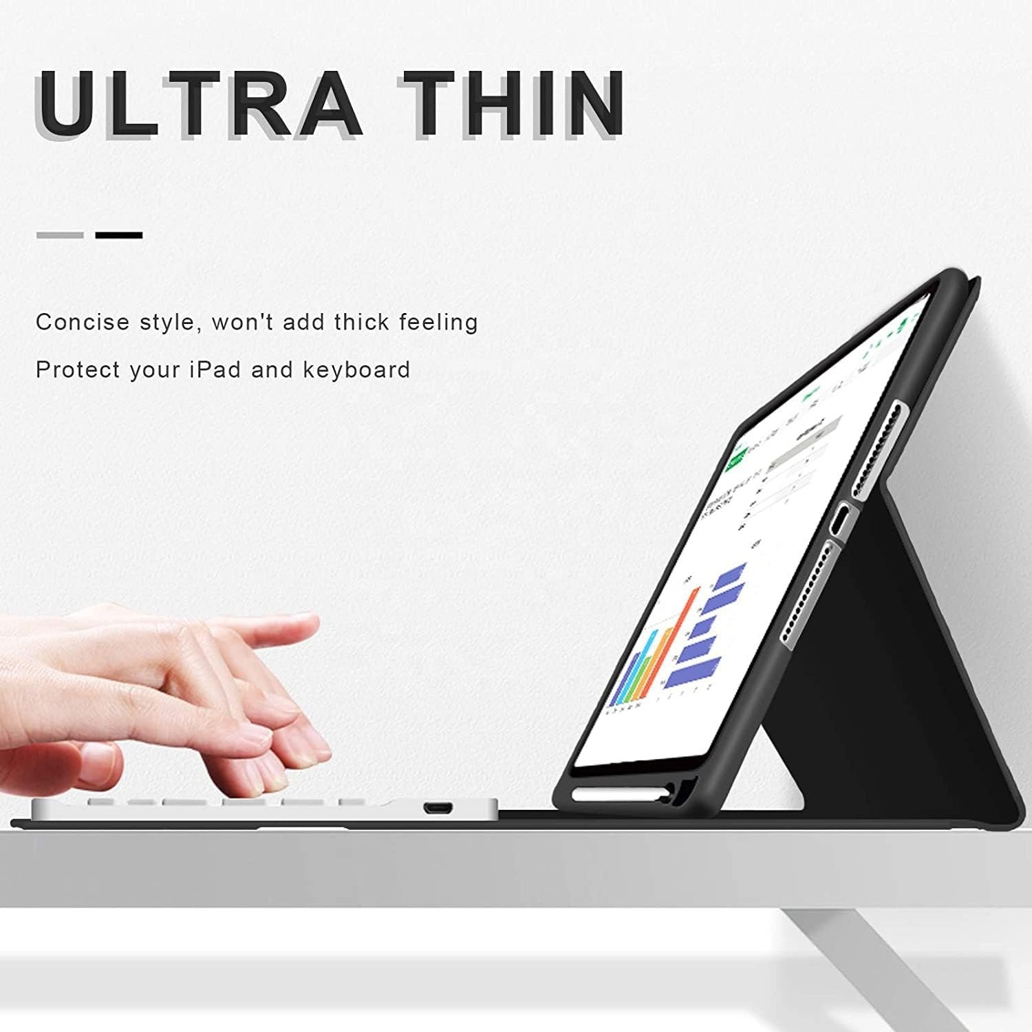 Hot Sales Custom Language Wireless Magnetic Detachable PU Leather Tablet Case For iPad Pro 11 2024 Case Keyboard