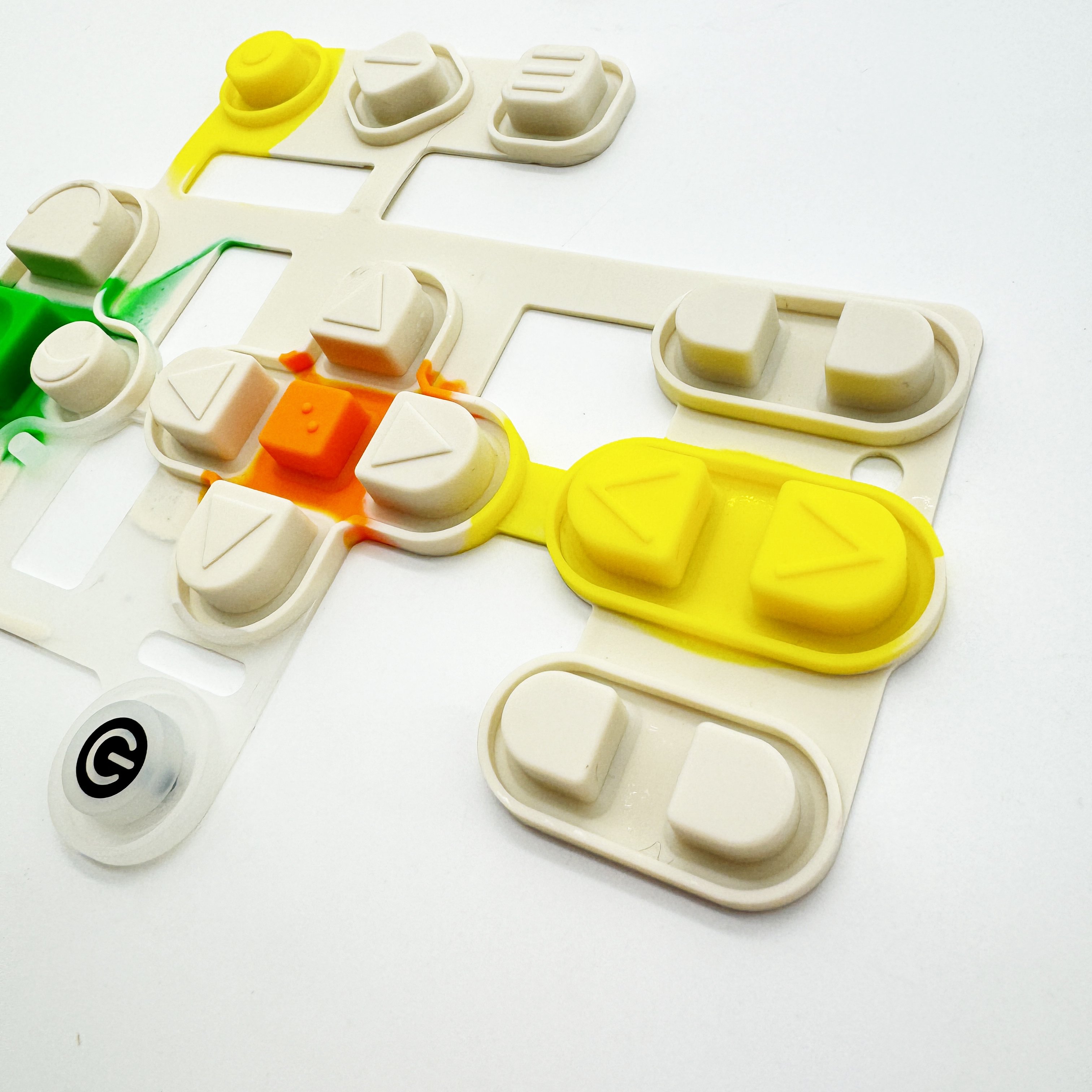 OEM ODM.Custom Conductive Carbon Pill Silicon Rubber Keypads Button Keypad Electronic Remote Control Moulding Processing Service