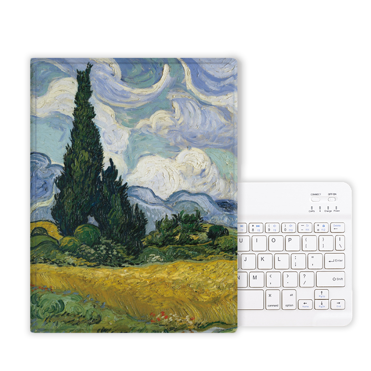 Pencil Holder Case With Keyboard For ipad 10.2/10.5/pro 11