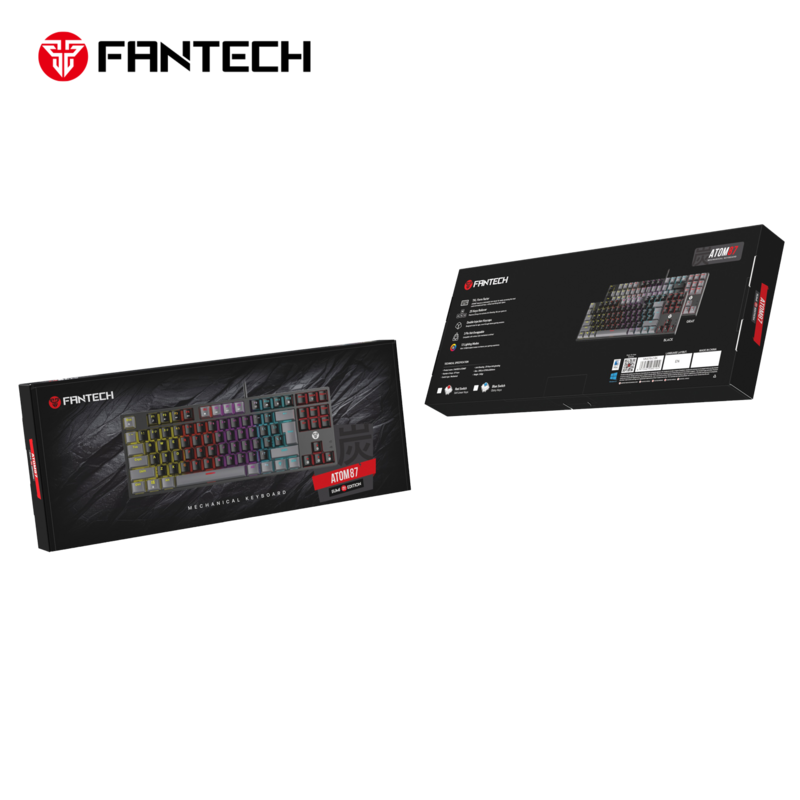 Fantech MK876V2 LED Anti-ghosting Wired Mechanical Keyboard