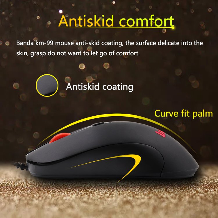 Factory sale PC keyboard mouse combos RGB keyboard ergonomic USB optical wired gaming keyboard and mouse