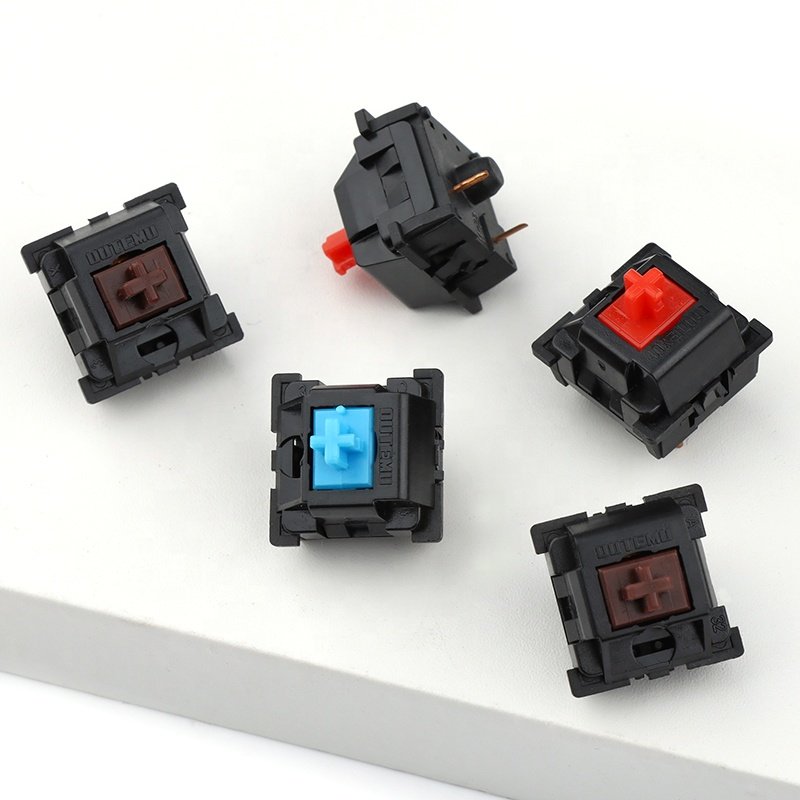 2 pin Red/Brown/Blue MX Gaming Keyboard Switch Mechanical Linear Keyboard Switches MX For Mechanical KeyBoard