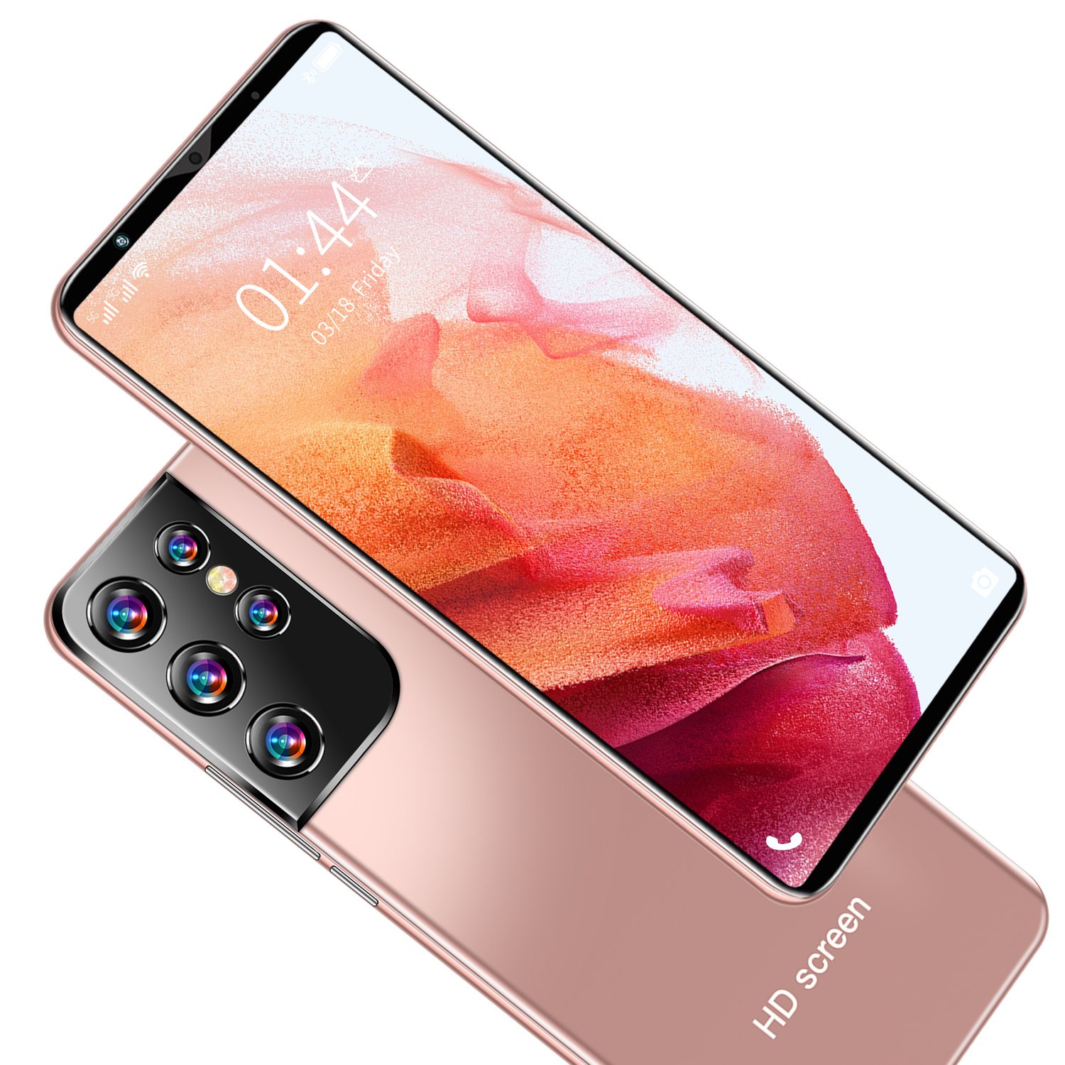 HSDF-S21+ Ultra 12GB+512GB phones mobile 5G android12 MEMORY 6.38 inch HD Screen Dual SIM Deca Core mobile phone