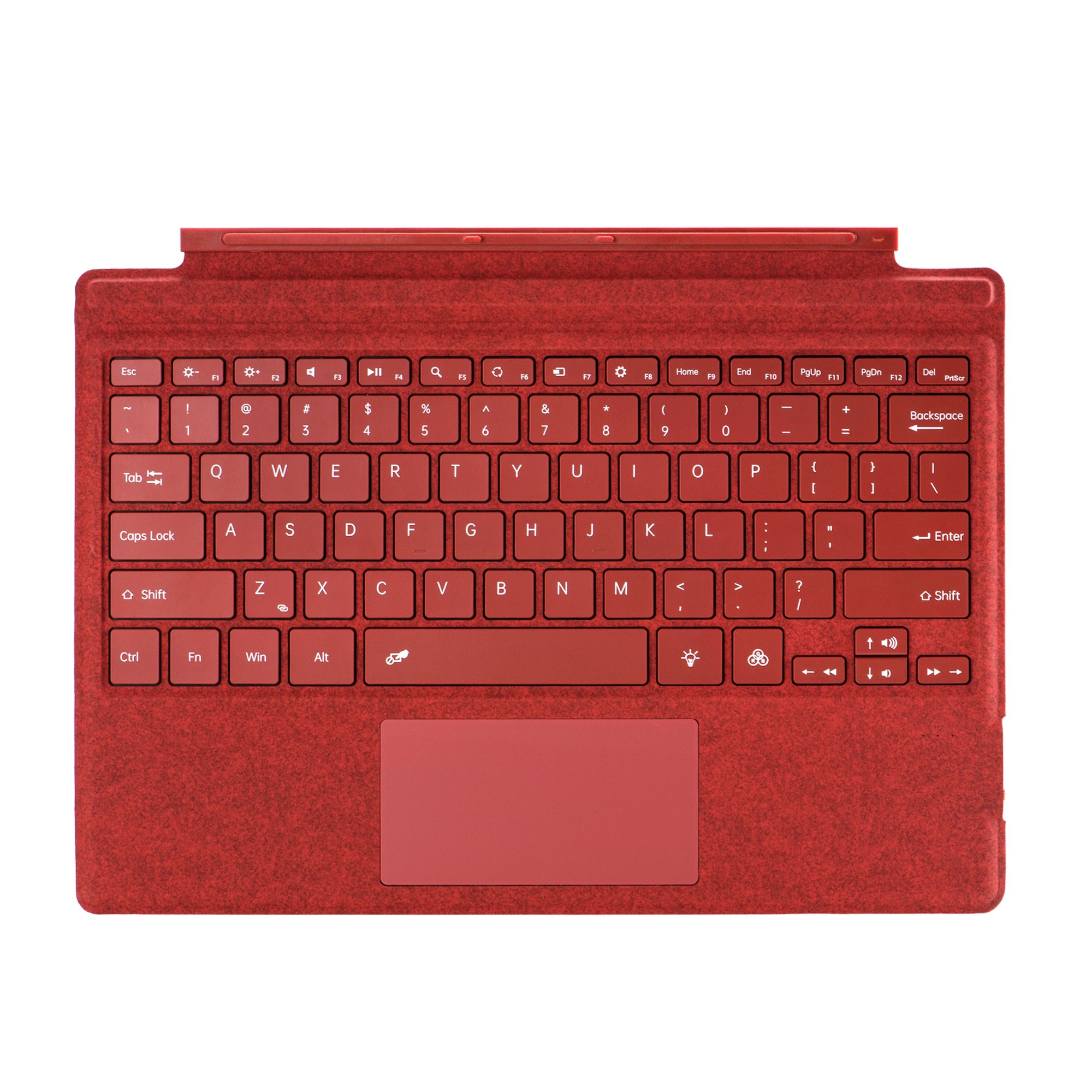 For Microsoft Surface Pro 3 / 4 / 5 / 6 / 7 / 7 Plus Tablet Magnetic Attraction Wireless Keyboard With Touchpad