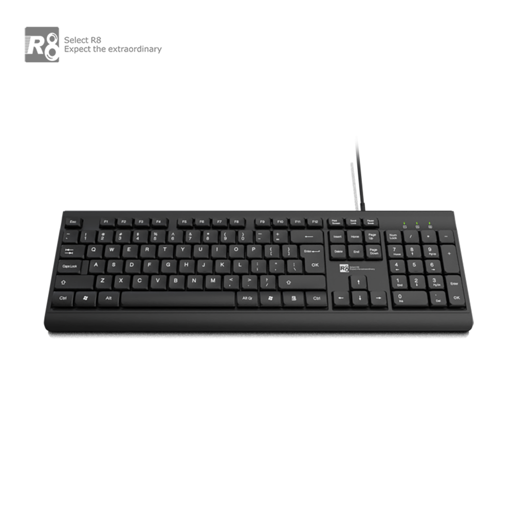 Wholesale Cheap Computer Keyboard Wired USB Keyboard For Office