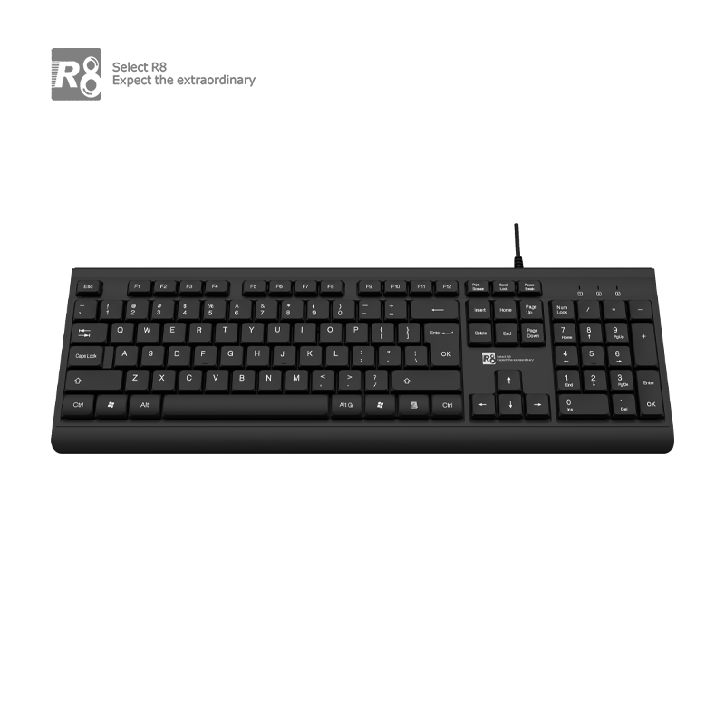 Wholesale Cheap Computer Keyboard Wired USB Keyboard For Office