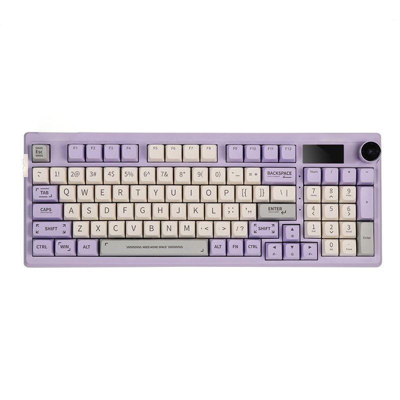 Customization 94 Keys May Custom Keycaps For Keyboard Hot Swappable Bluetooth Wireless Conform Ergonomic Keyboard