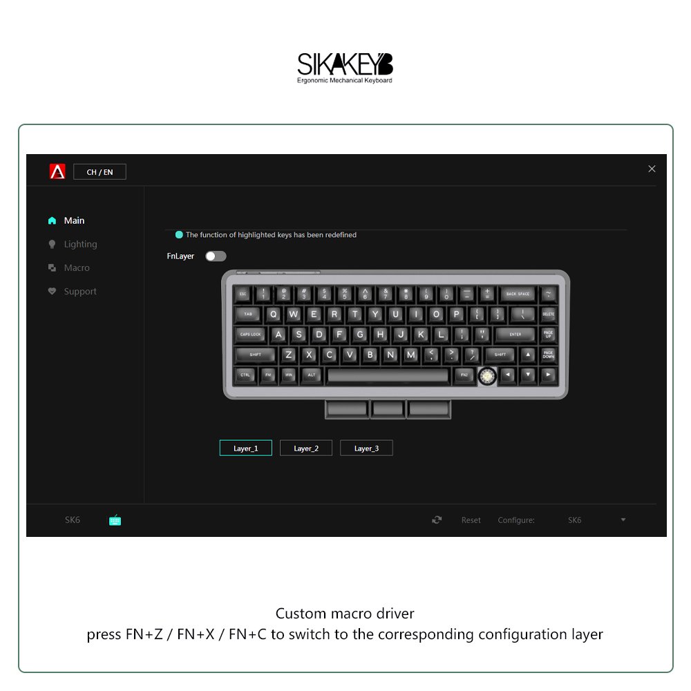 SIKAKEYB SK6 Castle Mechanical Keyboard In Stock Three Mode Connection Hotswap Gamer Custom Aluminum Alloy Diy Keyboard Kit