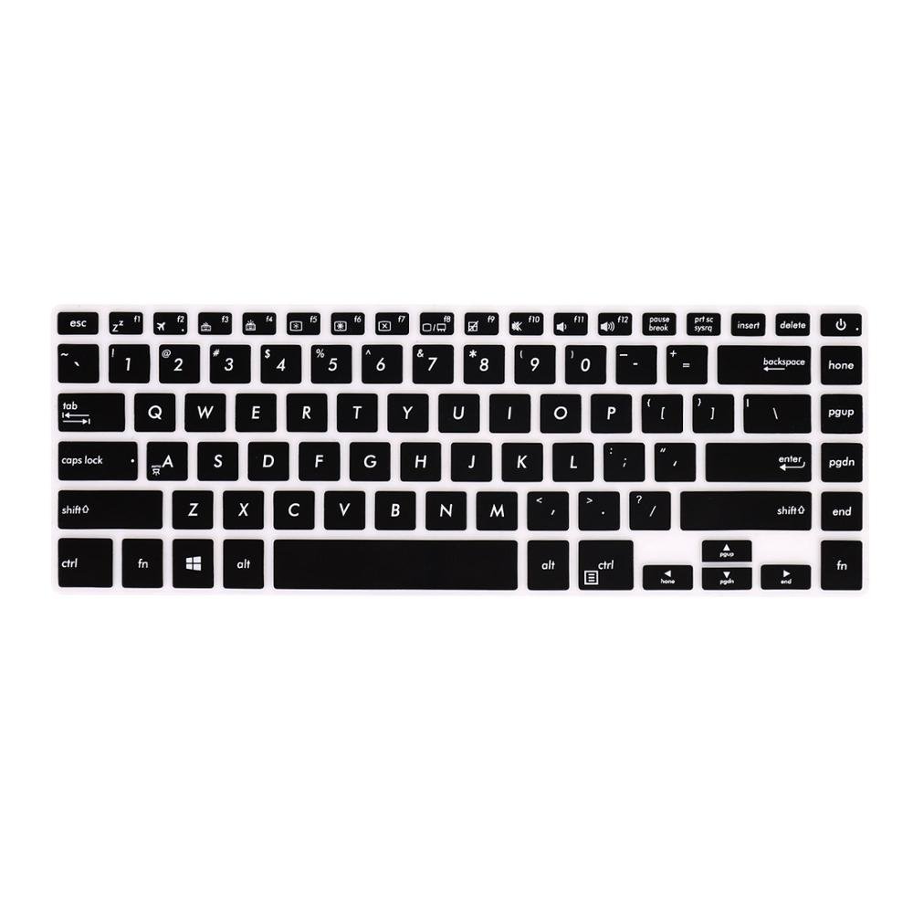 Transparent Laptop Keyboard Cover Protector Silicone Gel Film Clear Protective Keyboard Cover for ASUS VIVOBOOK ZenBook 2018