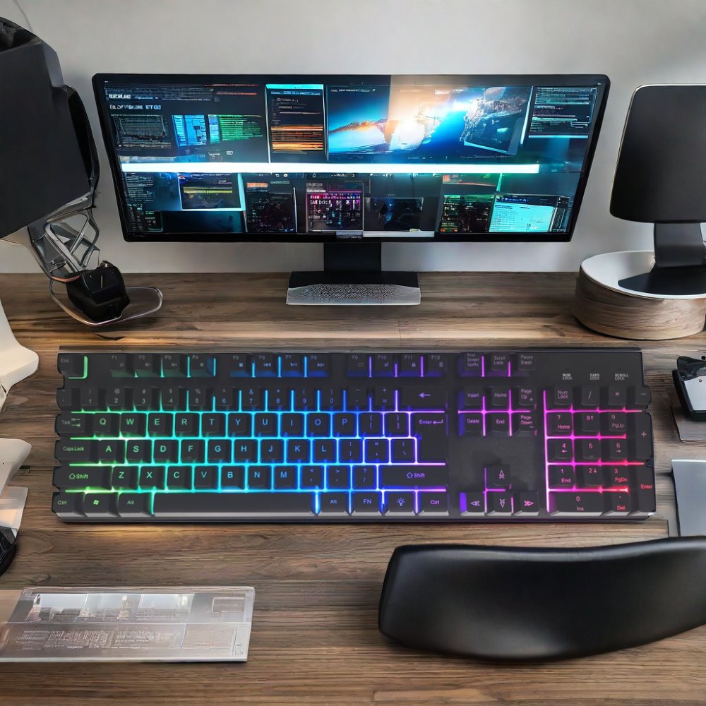 teclado computer gamer spanish uk custom mechanical gaming keyboard mouse for gamer custom gaming wired keyboard with backlit