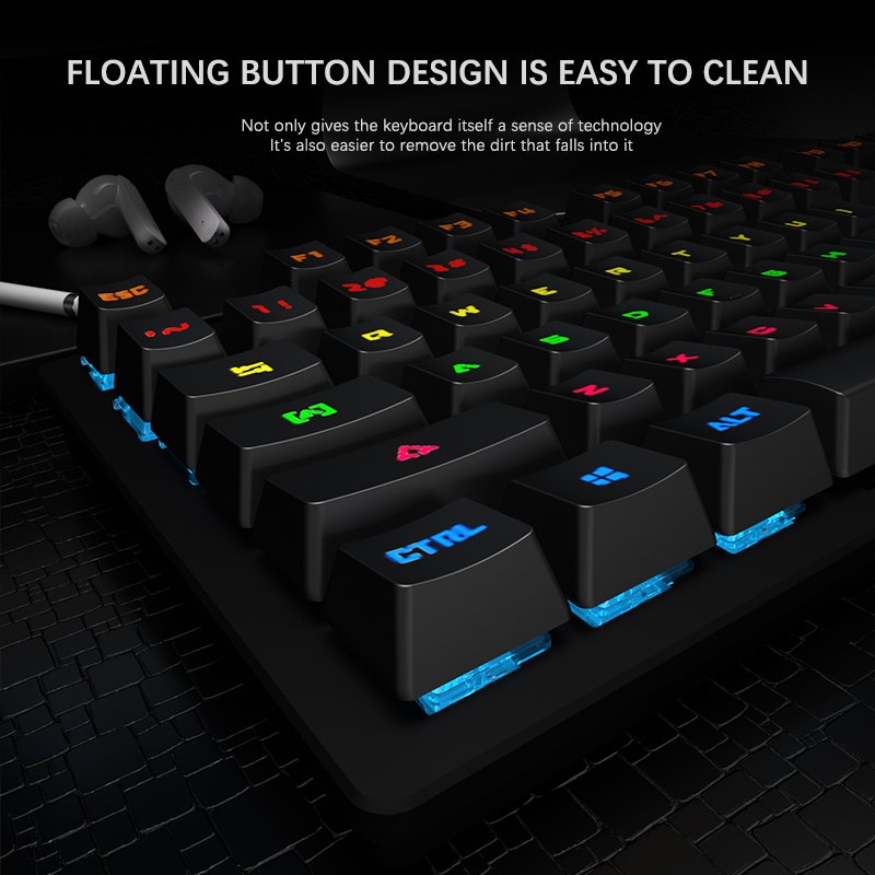 2022 Hot Selling Wholesale Laptop Keyboard 87 Keys Mechanical Gaming Keyboard