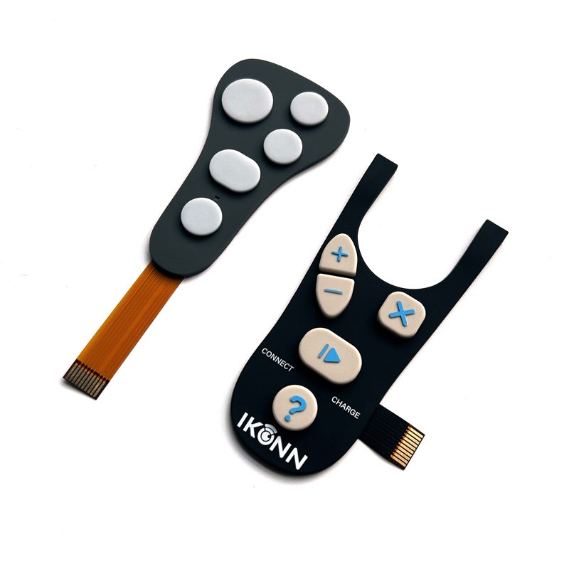 Quality Good Membrane Switches Panel Embossed Tactile Button Custom Technology Capacitive Membrane Switch Keycap