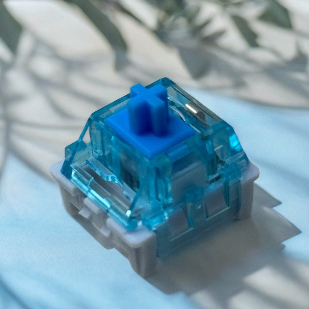 Wholesale spot HJSDZHI blue axis mechanical keyboard micro switch three pin linear axis factory run customization