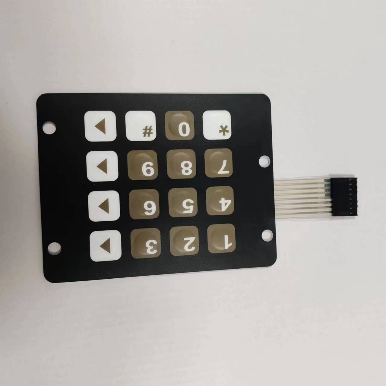 Factory Low Price Free Design Fee Custom Membrane Switch Keyboard/membrane Switch Panel/membrane Switch Screen Printing CN;GUA