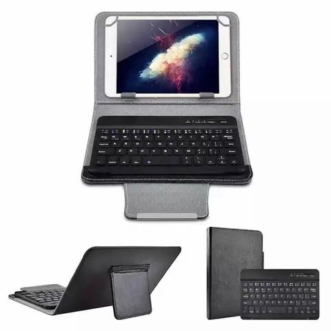 Trending 2024 New Computer Accessories for Ipad Mini Portable Rechargeable Keyboard Cover Tablet Case Gaming Wireless Keyboard