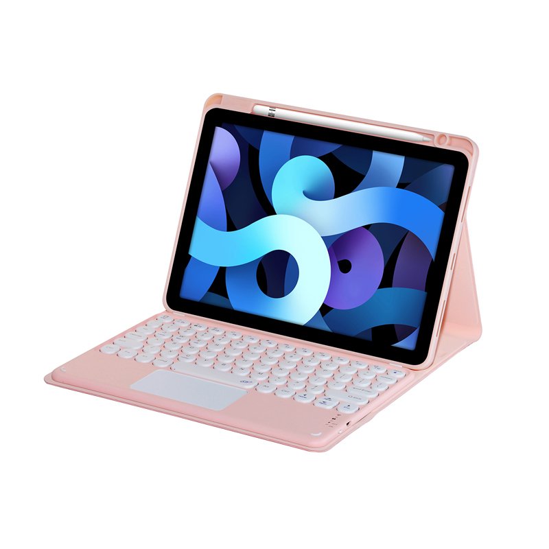for ipad 10.9 inch air4/pro 11 2018 protective cover all-inclusive soft TPU shell for ipad air keyboard case with pencil holder