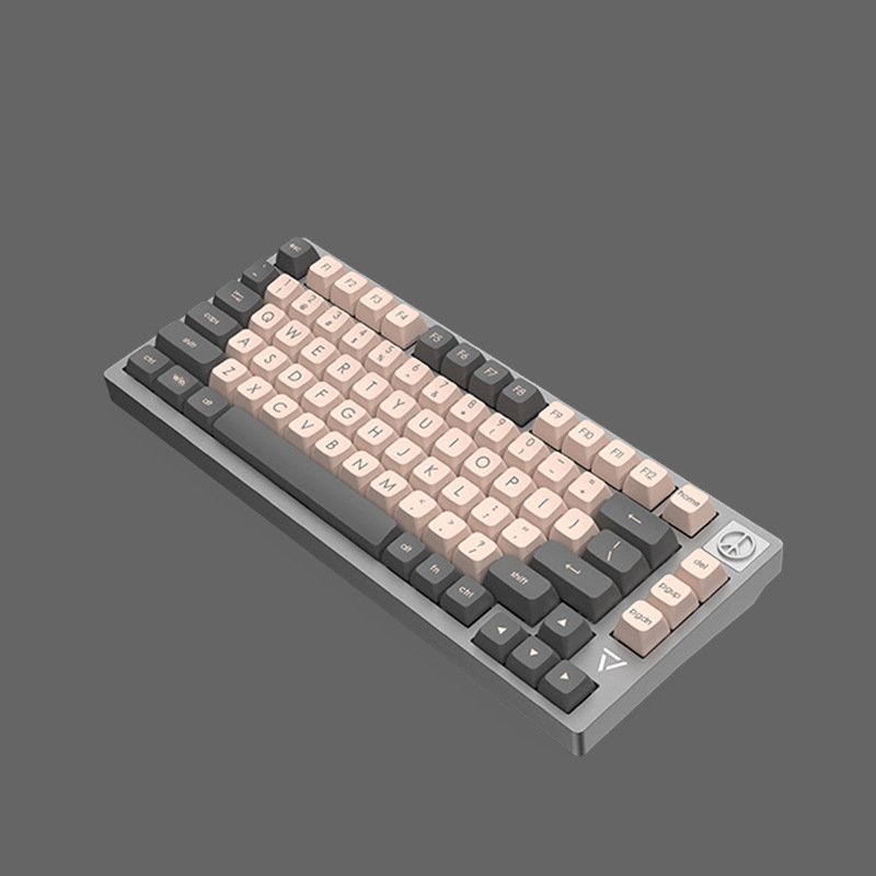 Ajazz AC081Aluminum CNC Gaming Gasket Keyboard Badges Swapping Switches Hot Swap 75% Mechanical Gasket Mount Keyboard
