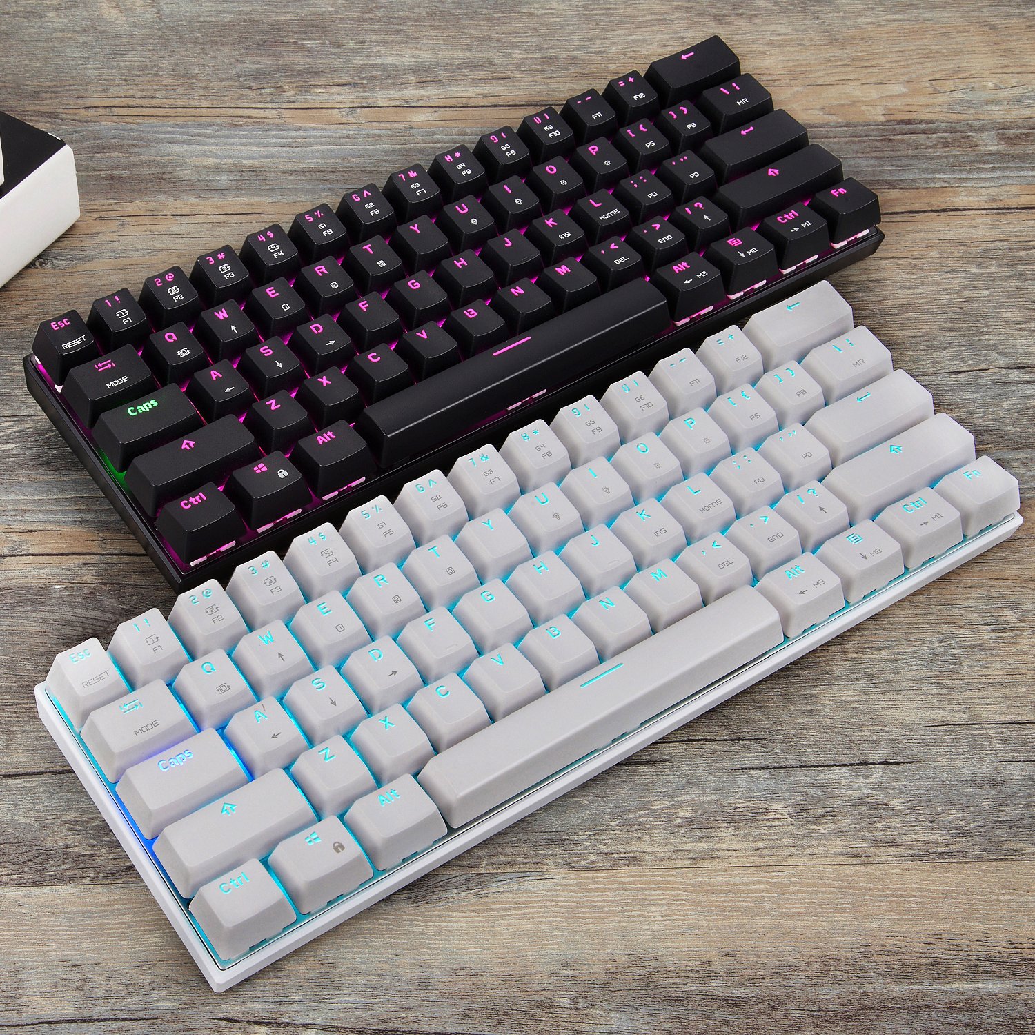 Wholesale Rgb mini wireless gaming mechanical keyboard Custom keyboard switch for laptop ipad Gaming keyboard