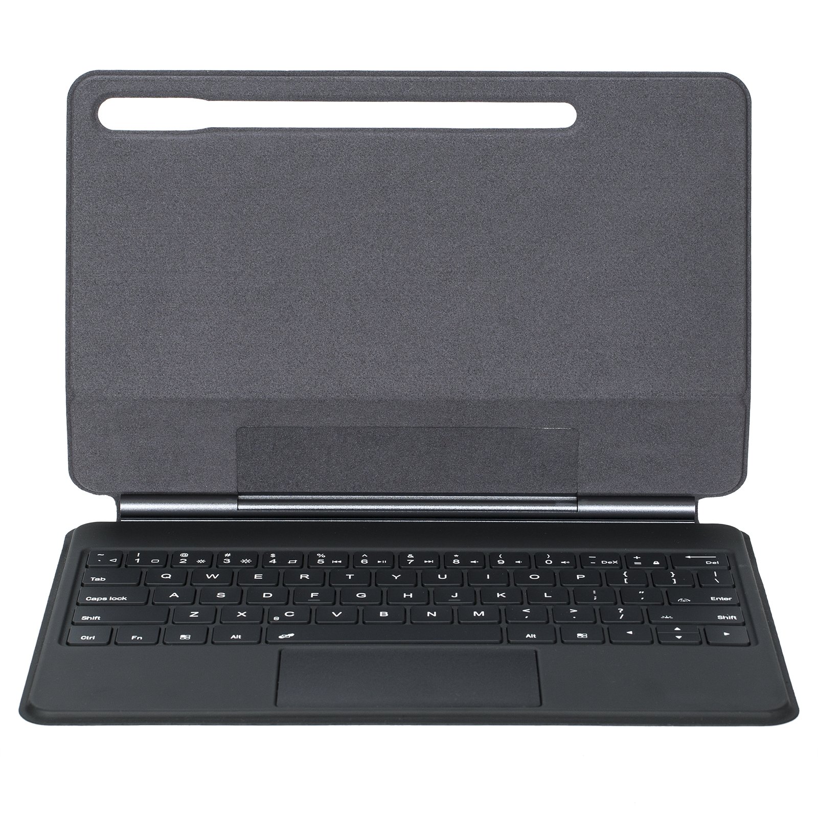 LED Power Display keyboard with Magic Touch RGB Light Case for Sam Tab S9 Plus FE 12.4 X610/X616
